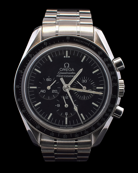 Omega Speedmaster Professional Moonwatch 42MM Black Dial Steel Bracelet (3570.50.00)
