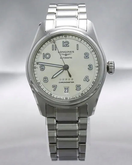 2024 Longines Spirit 37MM Ivory Dial Steel Bracelet (L3.410.4.63.6)