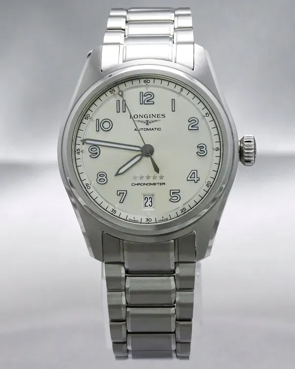 2024 Longines Spirit 37MM Champagne Dial Steel Bracelet (L3.410.4.63.6)