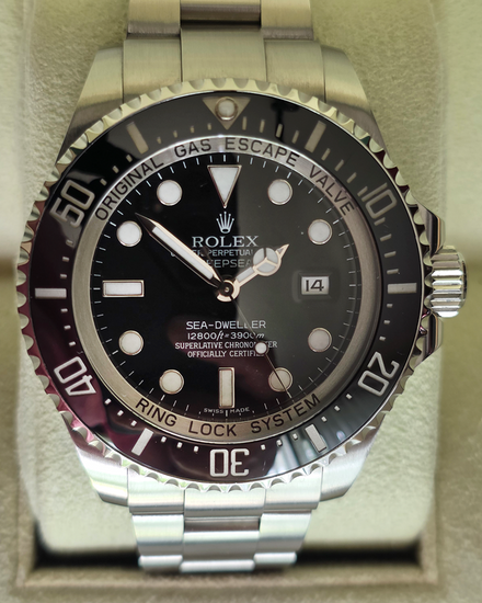 2008 Rolex Sea-Dweller Deepsea 44MM Black Dial Oyster Bracelet (116660)