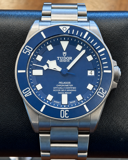 2026 Tudor Pelagos 42MM Blue Dial Titanium Bracelet (25600TB)