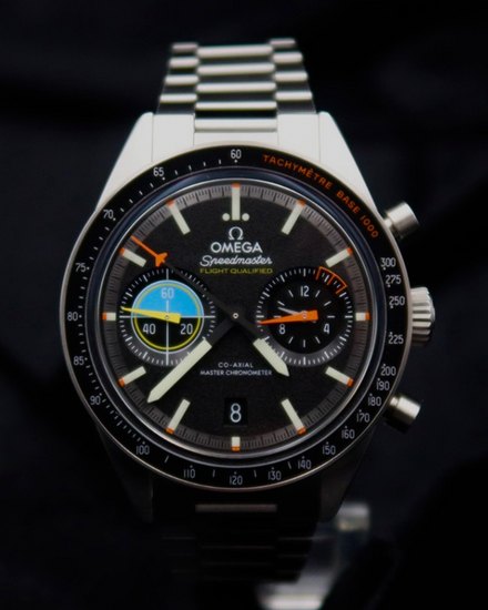 2025 Omega Speedmaster Pilot 40.85MM Black Dial Steel Bracelet (332.10.41.51.01.002)