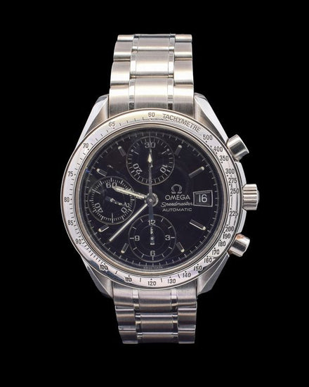Omega Speedmaster Date 39MM Black Dial Steel Bracelet (3513.50.00)