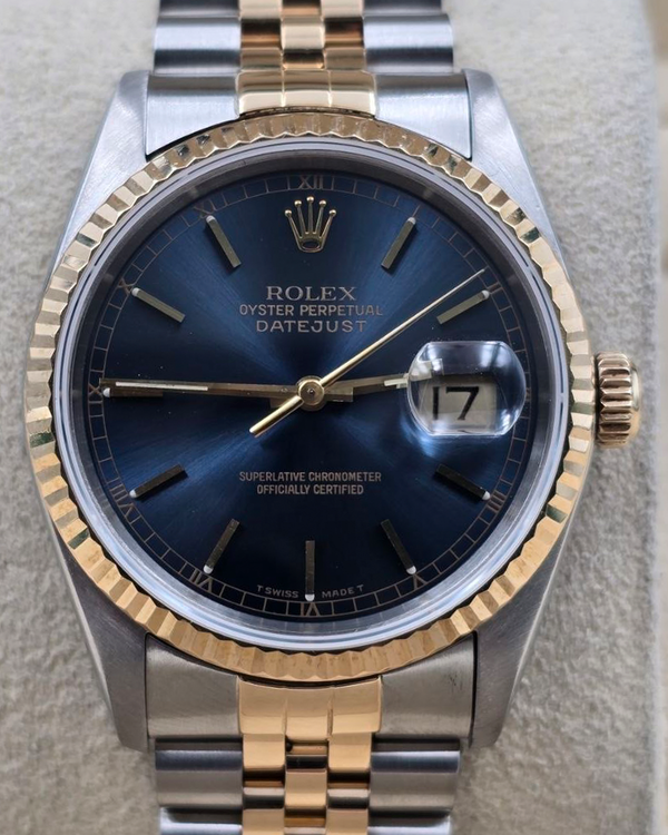 Rolex Datejust 36MM Rhodium Dial Two-Tone Jubilee Bracelet (116233)