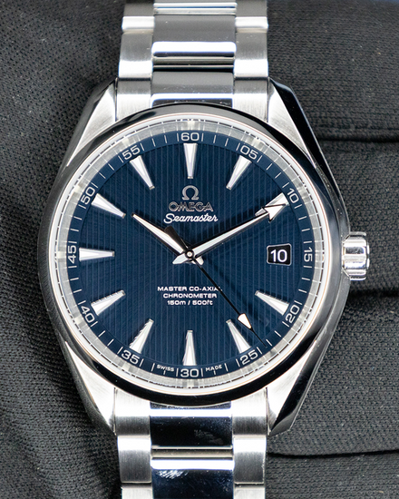 No Reserve - 2025 Omega Seamaster Aqua Terra 150M 41.5MM Blue Dial Steel Bracelet (231.10.42.21.03.003)