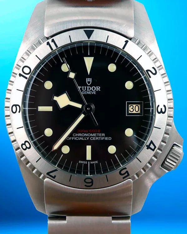 2022 Tudor Black Bay 42MM Black Dial Leather Strap (70150)