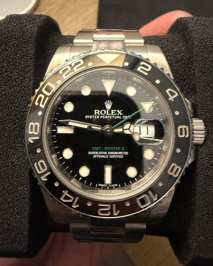2013 Rolex GMT-Master II 40MM Black Dial Oyster Bracelet (116710LN)