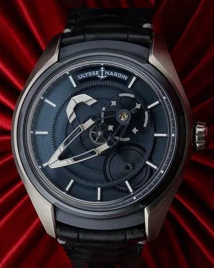 2020 Ulysse Nardin Freak X 43MM Blue Dial Leather Strap (2303-270/03)