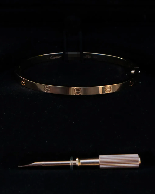 Cartier Love Classic Bracelet Size 15CM Rose Gold (Love)