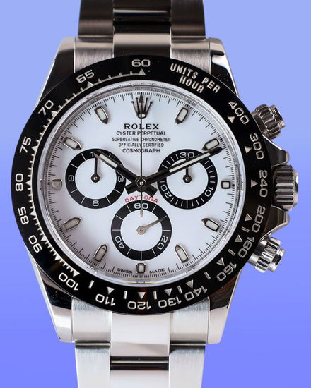 2023 Rolex Cosmograph Daytona "Panda" 40MM White Dial Oyster Bracelet (116500LN)