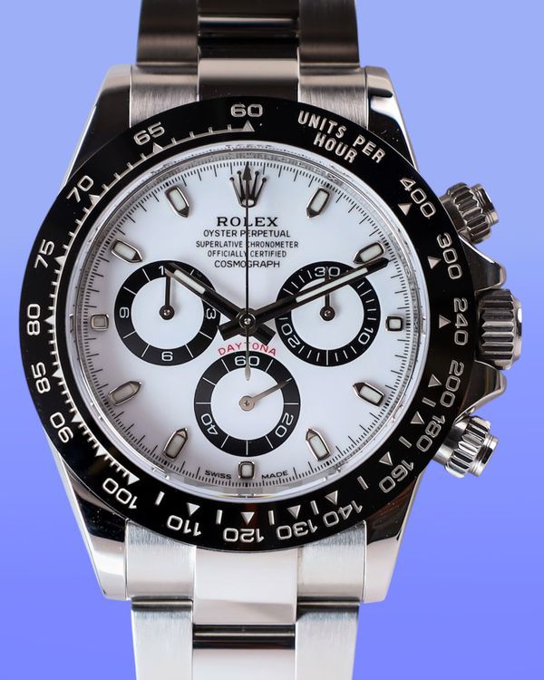 2023 Rolex Cosmograph Daytona "Panda" 40MM White Dial Oyster Bracelet (116500LN)