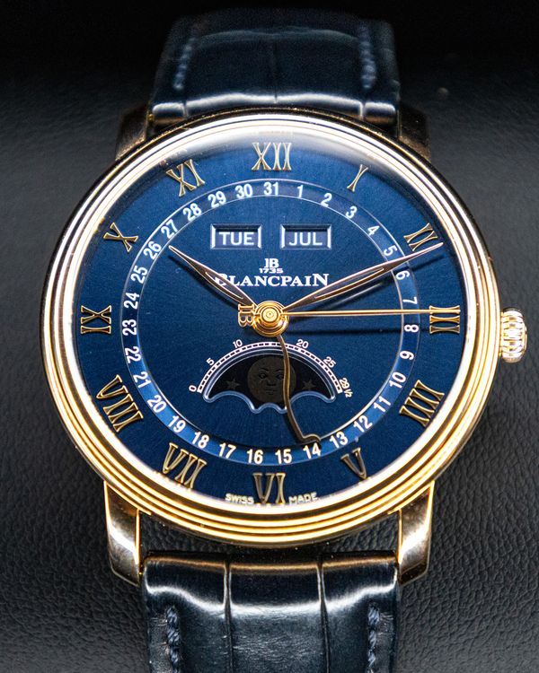 No Reserve - Blancpain Villeret (6654-3640-55B)