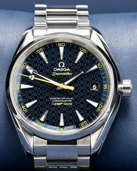 2022 Omega Seamaster Aqua Terra 150M "James Bond" L.E. 41.5MM Blue Dial Steel Bracelet (231.10.42.21.03.004)