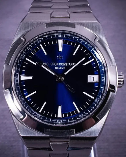 2023 Vacheron Constantin Overseas 41MM Blue Dial Steel Bracelet (4500V/110A-B128)