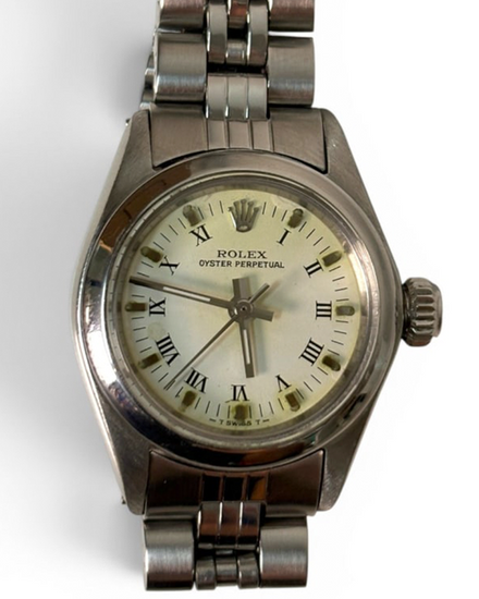 Rolex Oyster Perpetual 26MM White Dial Jubilee Bracelet (6618)