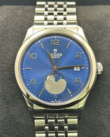 2026 Tudor 1926 Luna 39MM Blue Dial Steel Bracelet (91560)