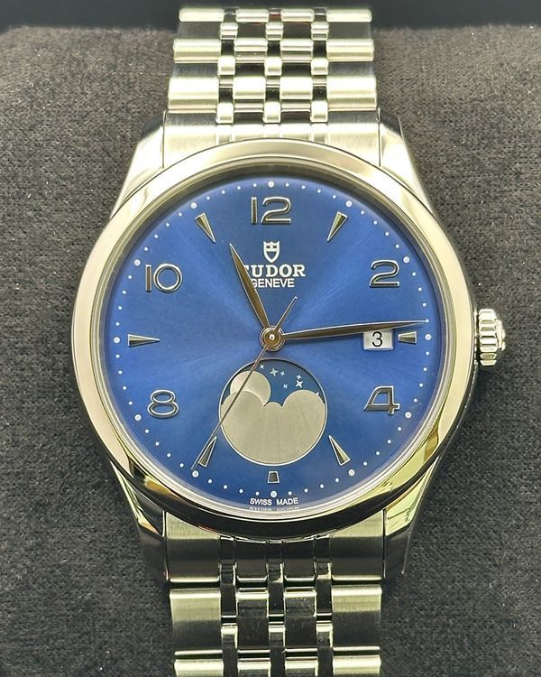 2026 Tudor 1926 Luna 39MM Blue Dial Steel Bracelet (91560)