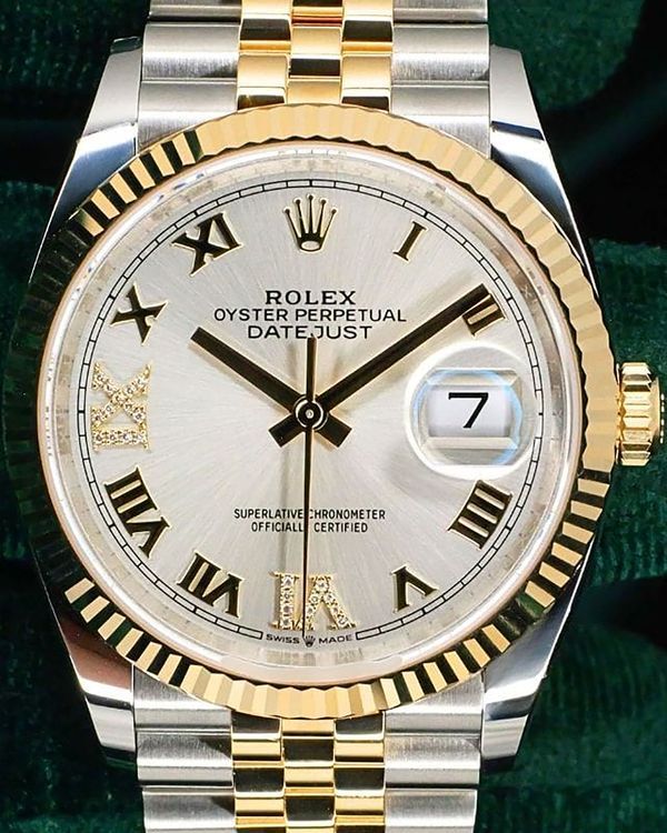 2026 Rolex Datejust 36MM Silver Dial Two-Tone Bracelet (126233)