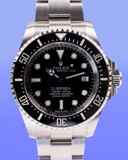 2026 Rolex Sea-Dweller Deepsea 44MM Black Dial Oyster Bracelet (136660)