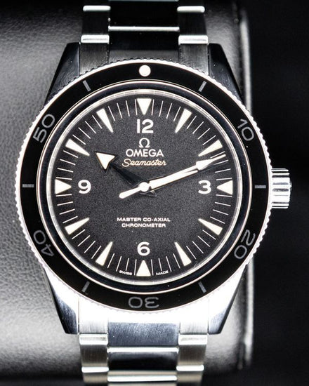 No Reserve - 2023 Omega Seamaster 300 41MM Black Dial Steel Bracelet (233.30.41.21.01.001)