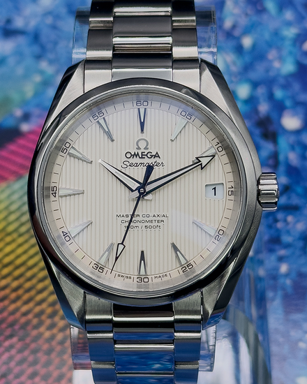 2019 Omega Seamaster Aqua Terra 150M 38.5MM Silver Dial Steel Bracelet (231.10.39.21.02.002)