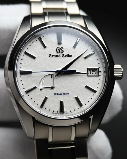 2020 Grand Seiko Heritage Collection 41MM White Dial Titanium Bracelet (SBGA211)