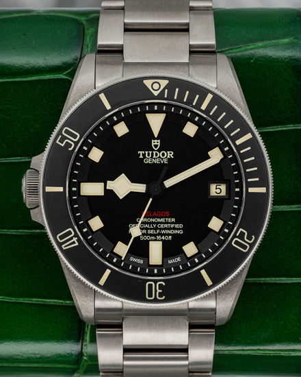2025 Tudor Pelagos 42MM Black Dial Titanium Bracelet (25610TNL)