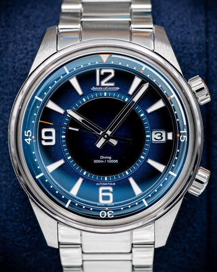 2023 Jaeger-LeCoultre Polaris Mariner Date 42MM Blue Dial Steel Bracelet (Q9068180)