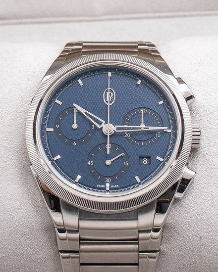 2022 Parmigiani Fleurier Tonda 42MM Blue Dial Steel Bracelet (PFC915-1020001-100182)