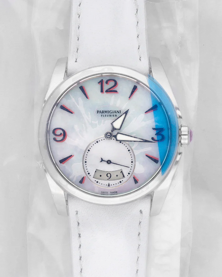 2026 Parmigiani Fleurier Tonda Metropolitaine 33.1MM Mother of Pearl Dial Leather Strap (PFS273-0003300-XC2421)
