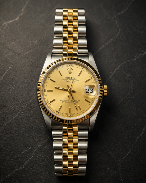Rolex Datejust 31MM Champagne Dial Two-Tone Jubilee Bracelet (68273)