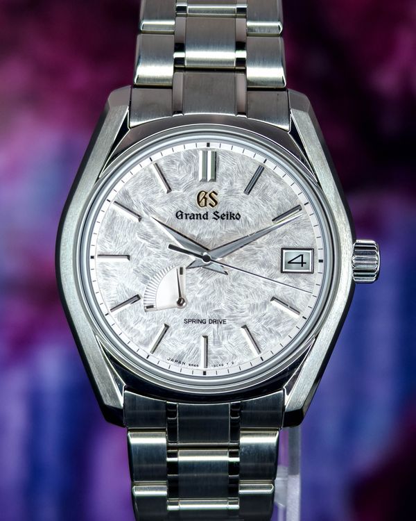 2023 Grand Seiko Heritage “Shunbun” 40MM Pink Dial Titanium Bracelet (SBGA413G)