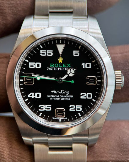 2020 Rolex Air-King 40MM Black Dial Oyster Bracelet (116900)