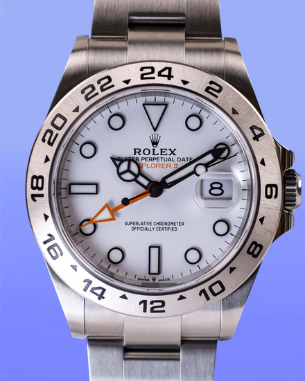 2026 Rolex Explorer II "Polar" 42MM White Dial Oyster Bracelet (226570)