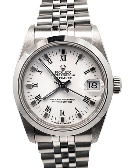 1991 Rolex Datejust 31MM White "Buckley" Dial Jubilee Bracelet (68240)
