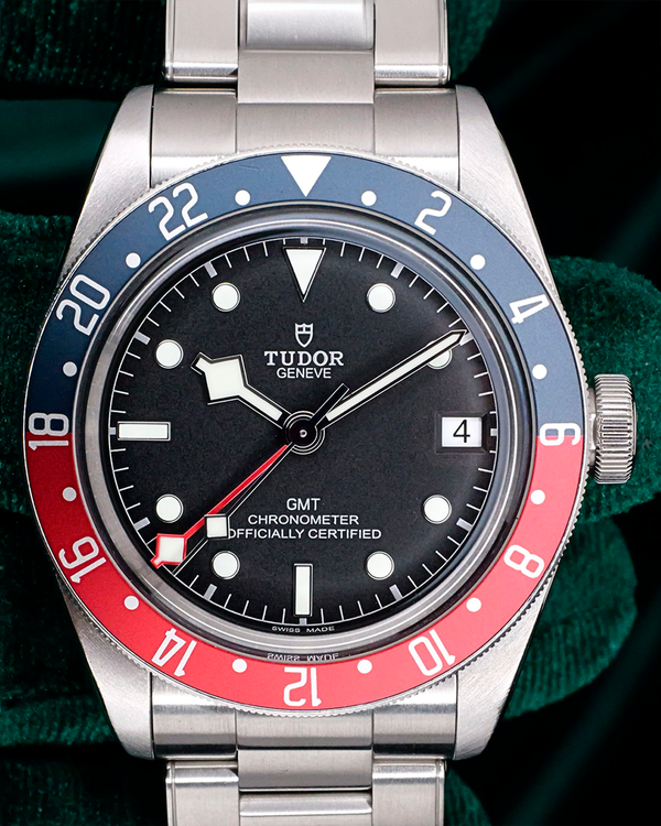 2021 Tudor Black Bay GMT "Pepsi" 41MM Black Dial Steel Bracelet (79830RB)