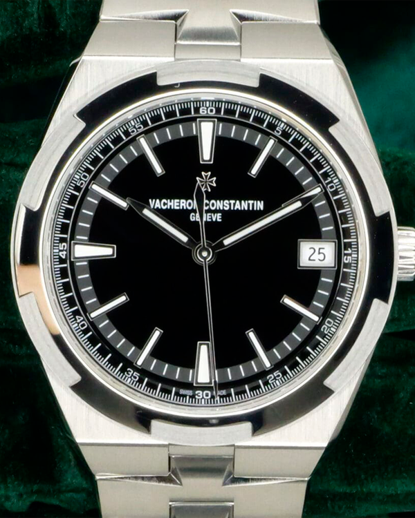 2025 Vacheron Constantin Overseas 41MM Black Dial Steel Bracelet (4520V/210A-B483)