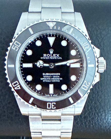 Rolex Submariner No-Date 41MM Black Dial Oyster Bracelet (124060)
