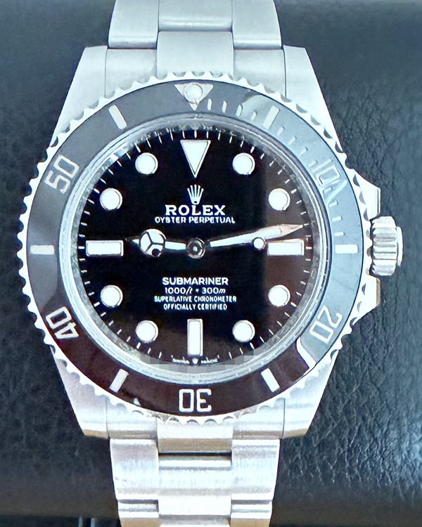 Rolex Submariner No-Date 41MM Black Dial Oyster Bracelet (124060)