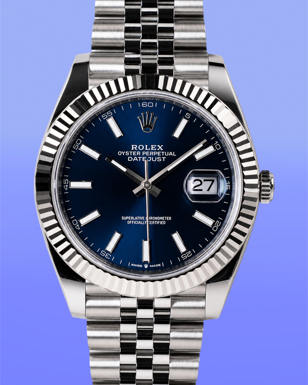 2026 Rolex Datejust 41MM Blue Dial Jubilee Bracelet (126334)