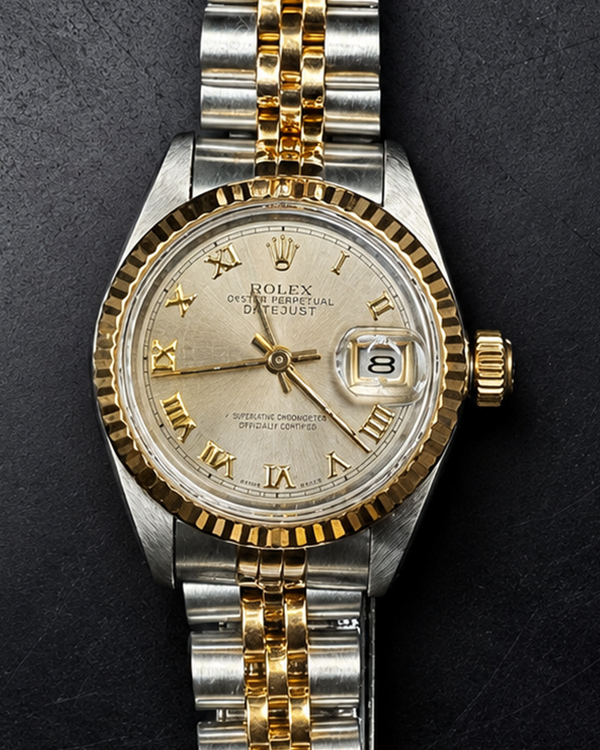 Rolex Lady-Datejust 26MM Champagne Dial Two-Tone Jubilee Bracelet (69173)
