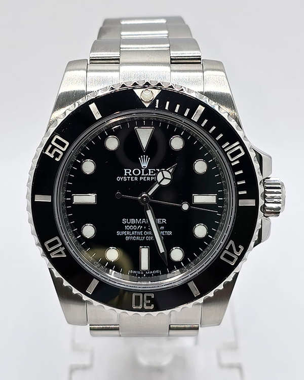 2011 Rolex Submariner No-Date 40MM Black Dial Oyster Bracelet (114060)