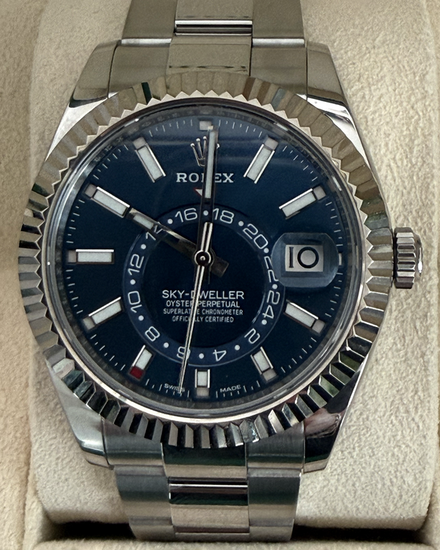 2023 Rolex Sky-Dweller 42MM Blue Dial Oyster Bracelet (326934)