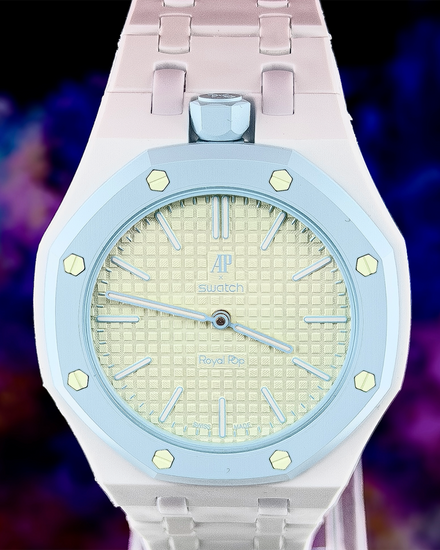 No Reserve - 2026 Audemars Piguet Royal Pop 40MM Mint Green Dial Aftermarket Ceramic Bracelet (SSX03L101N)