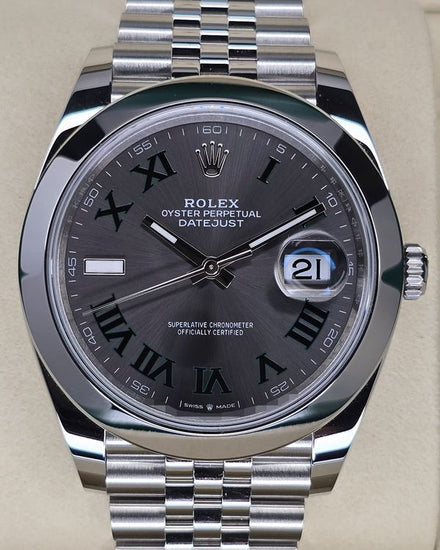 2026 Rolex Datejust "Wimbledon" 41MM Slate Dial Jubilee Bracelet (126300)