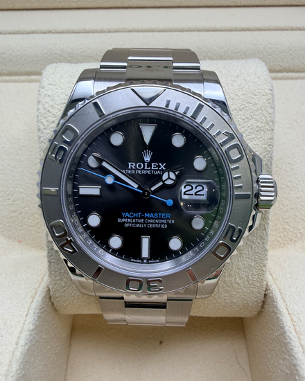 2022 Rolex Yacht-Master 40MM Rhodium Dial Oyster Bracelet (126622)