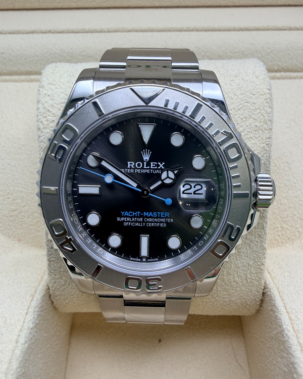 2022 Rolex Yacht-Master 40MM Rhodium Dial Oyster Bracelet (126622)