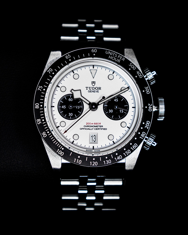 No Reserve - 2026 Tudor Black Bay Chrono "Panda" 41MM White Dial Steel Bracelet (79360N)
