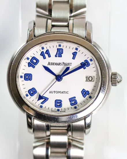 Audemars Piguet Millenary 28MM White Dial Steel Bracelet (793495ST)
