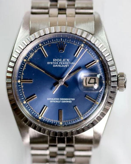 Rolex Datejust 36MM Blue Dial Jubilee Bracelet (1603)